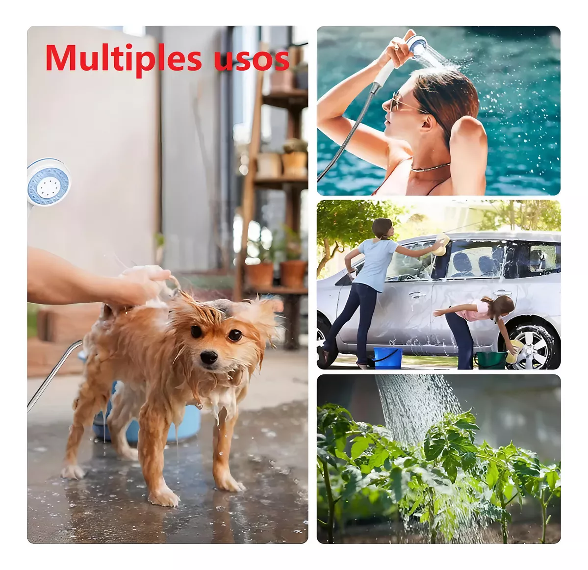 Miniatura 8 de Ducha Regadera Portátil Recargable