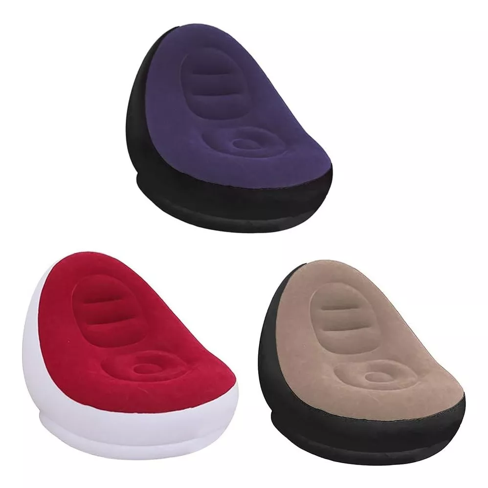 Sillón Inflable Puff Cómodo 🛋️ - ¡Descanso a tu alcance! 3