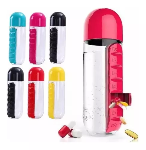 Botilito Termo Con Pastillero