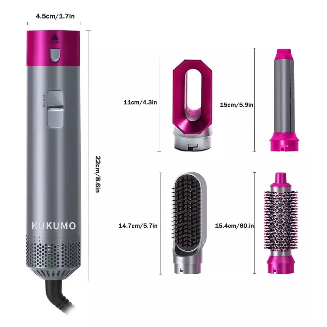 Vista 4 de Cepillo Secador 5 en 1