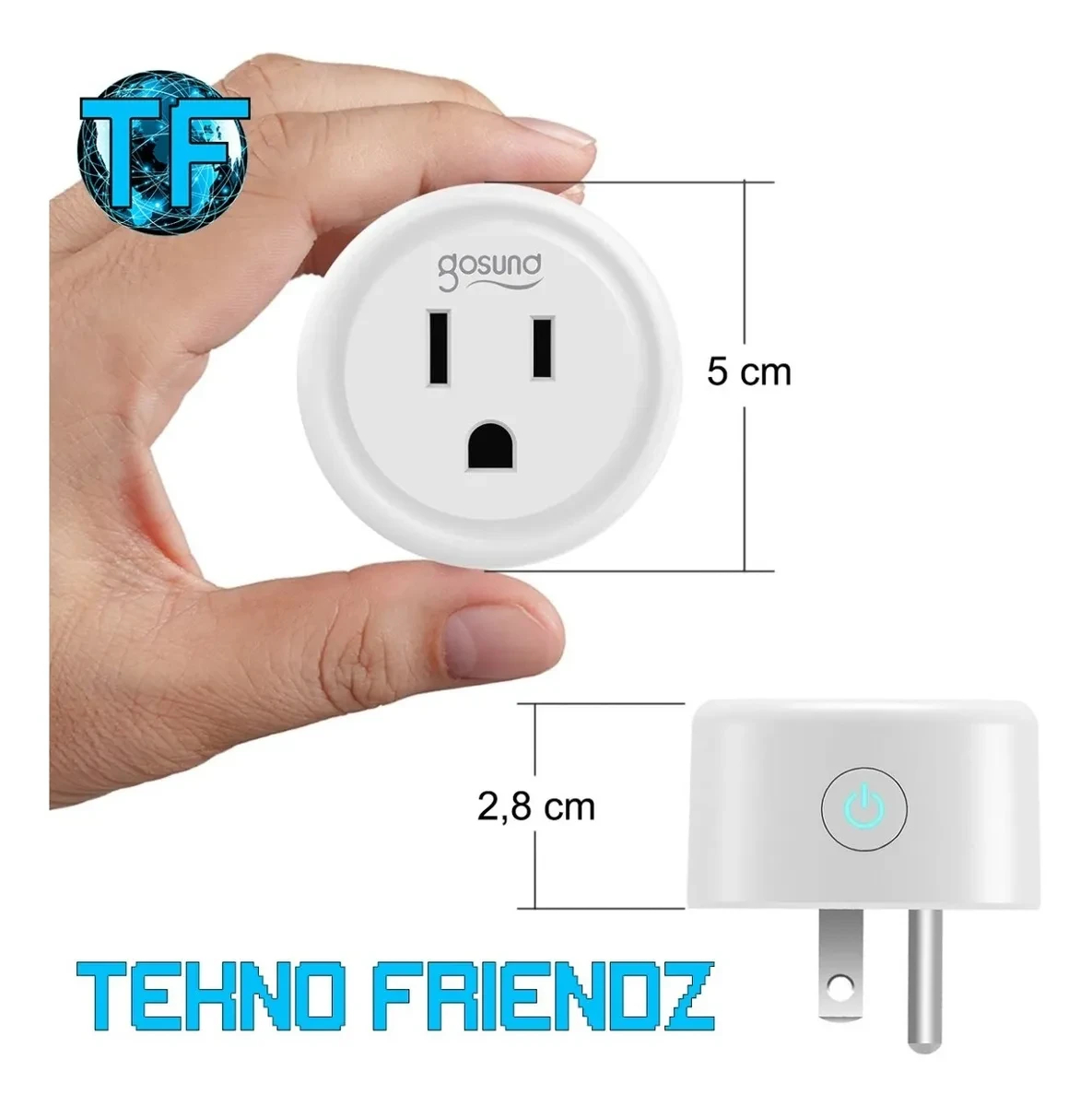 Miniatura 2 de Enchufe Inteligente Wifi Comp Alexa y Go