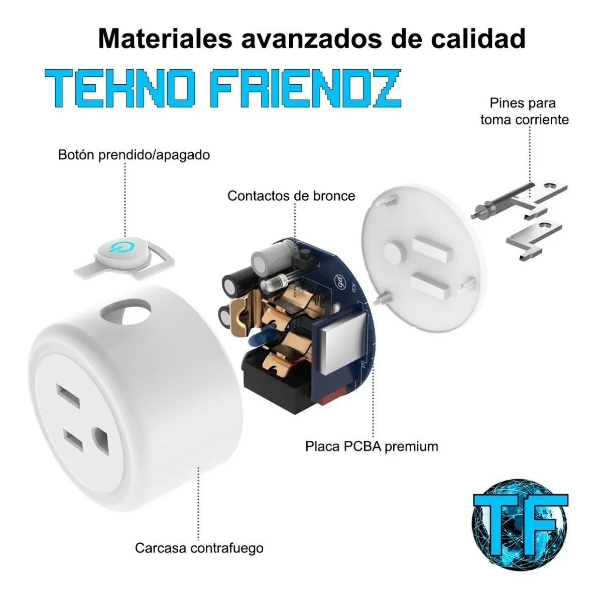 Miniatura 3 de Enchufe Inteligente Wifi Comp Alexa y Go