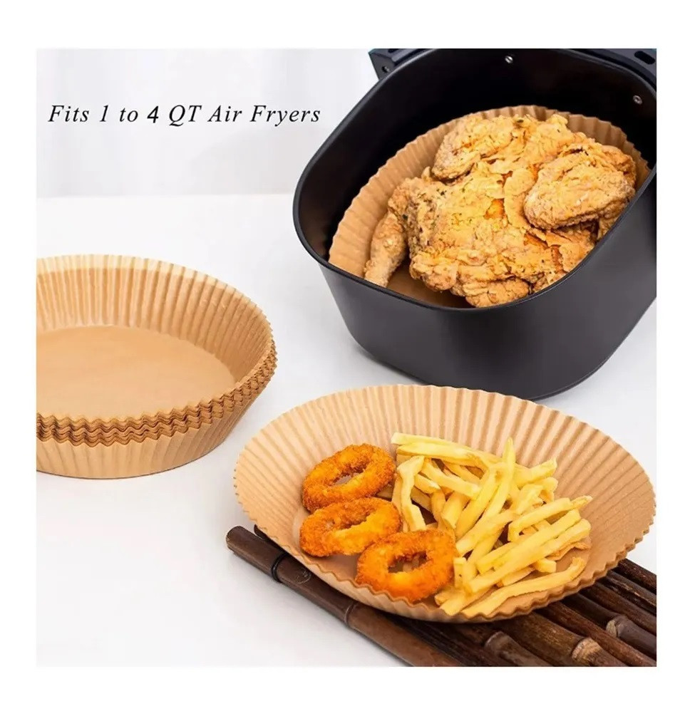 Miniatura 6 de Papel encerado Para Olla Freidora x100