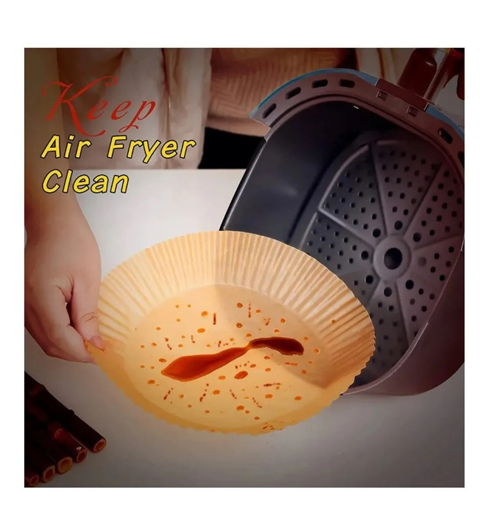 Miniatura 5 de Papel encerado Para Olla Freidora x100