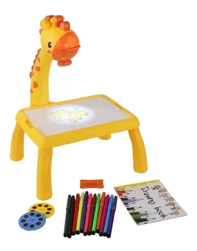 Mesa De Dibujo Para Niños Con Proyector