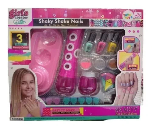 Miniatura 3 de Set Kit Belleza Uñas Manicure Niñas