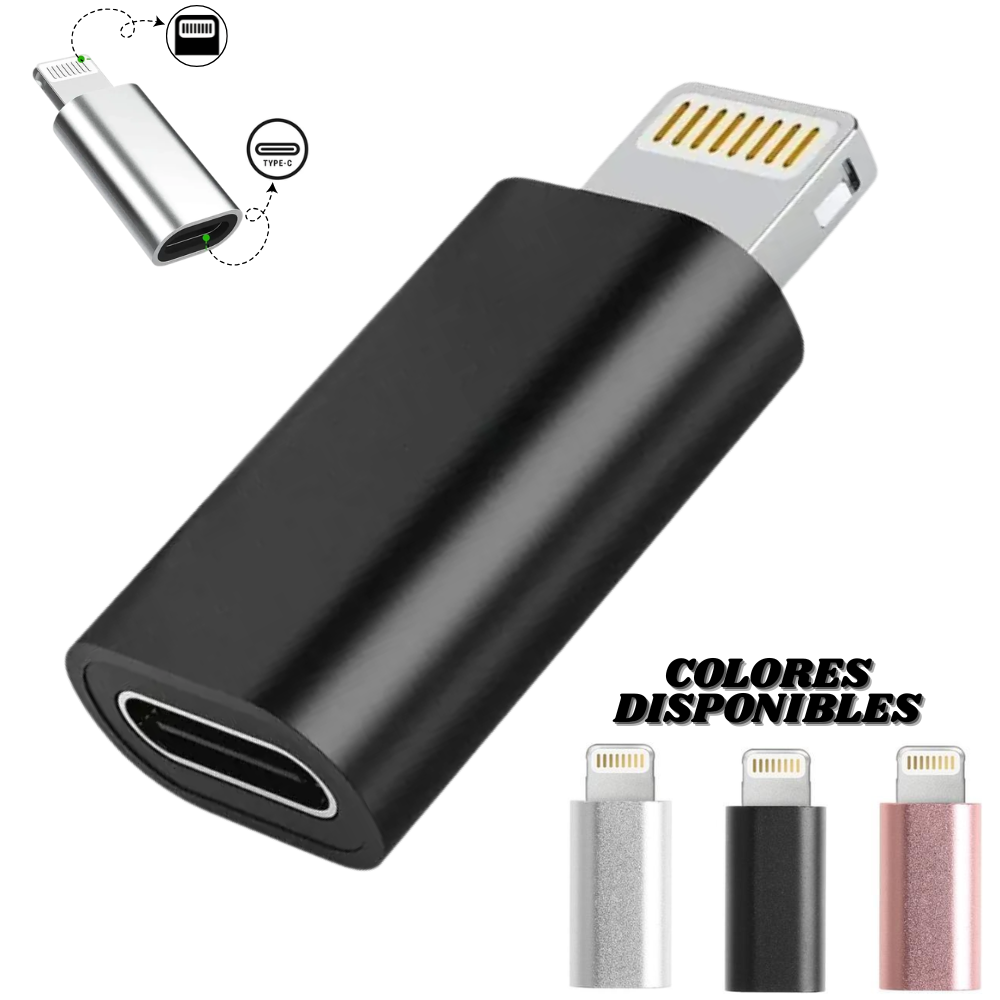 Adaptador Convertido Otg Tipo C A Iphone