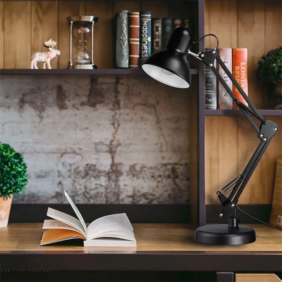 Lampara De Mesa Escritorio Brazo Flexibl