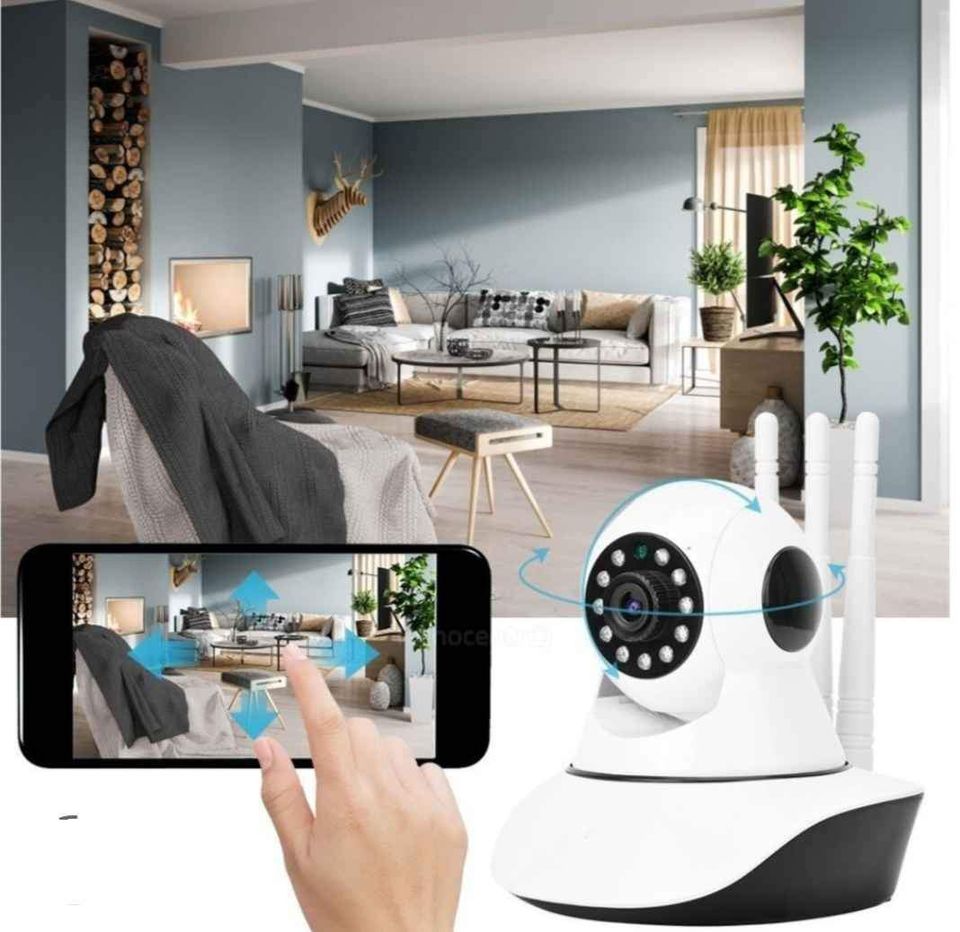 Vista 3 de Cámara wifi 3 antenas