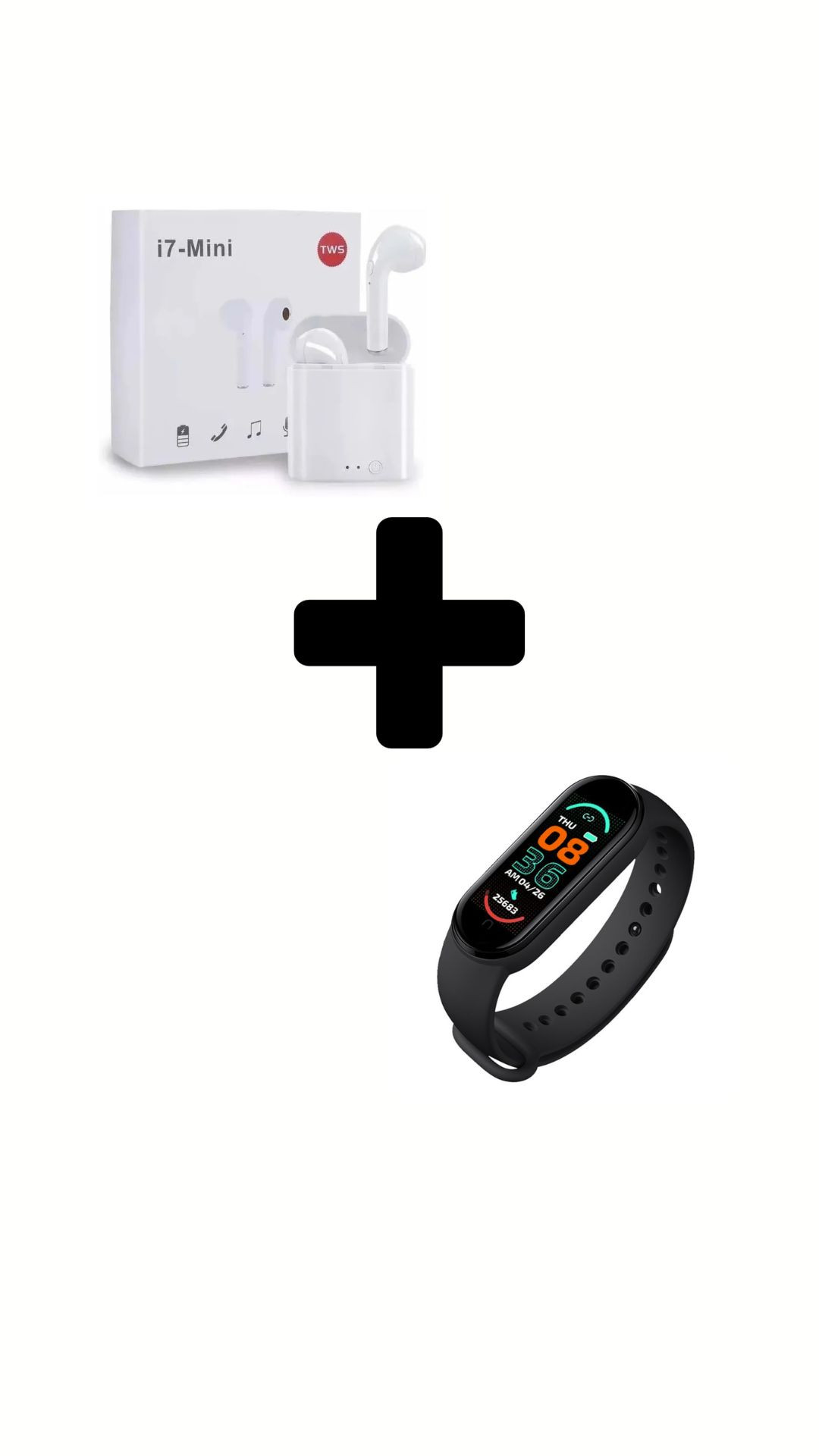 Miniatura 8 de Audifonos (i7) + Smartband (M6)