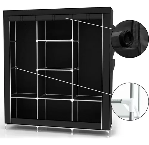 Miniatura 3 de Combo zapatero NEGRO/armario GRIS 106