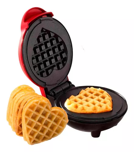 Miniatura 1 de Waflera Mini Roja Forma Corazon