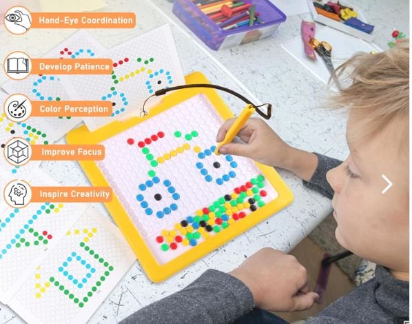 Miniatura 2 de 💥🧩TABLERO MAGNÉTICO DE DIBUJO 🧩💥