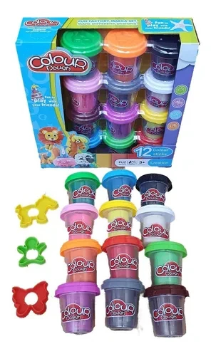 Miniatura 3 de Plastilina Didactica X12 Grandes Colour