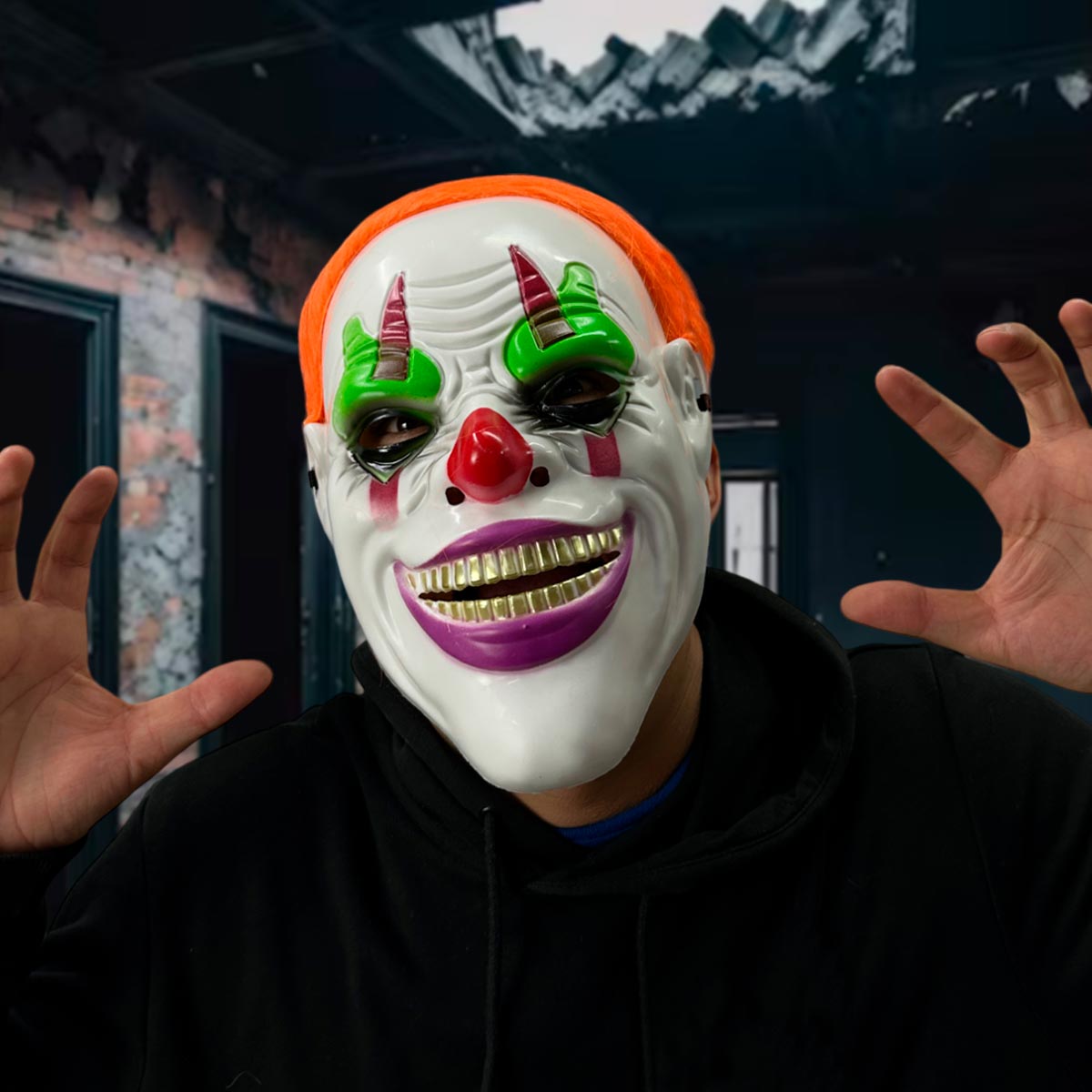 Mascara Payaso Asesino Halloween OF-1465