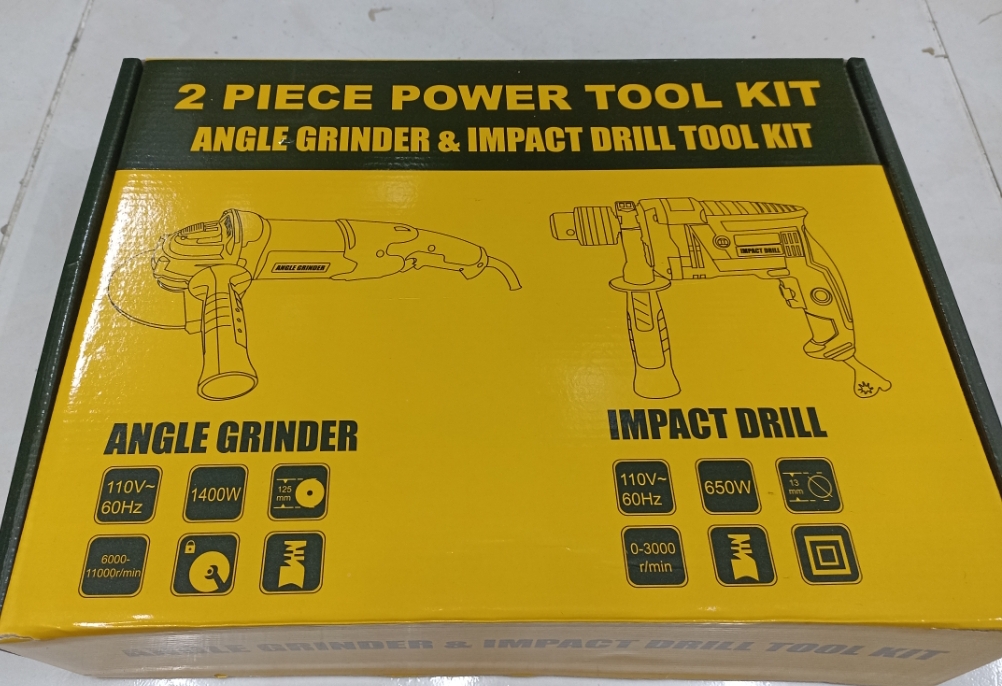 combo taladro y pulidora dewal  cola