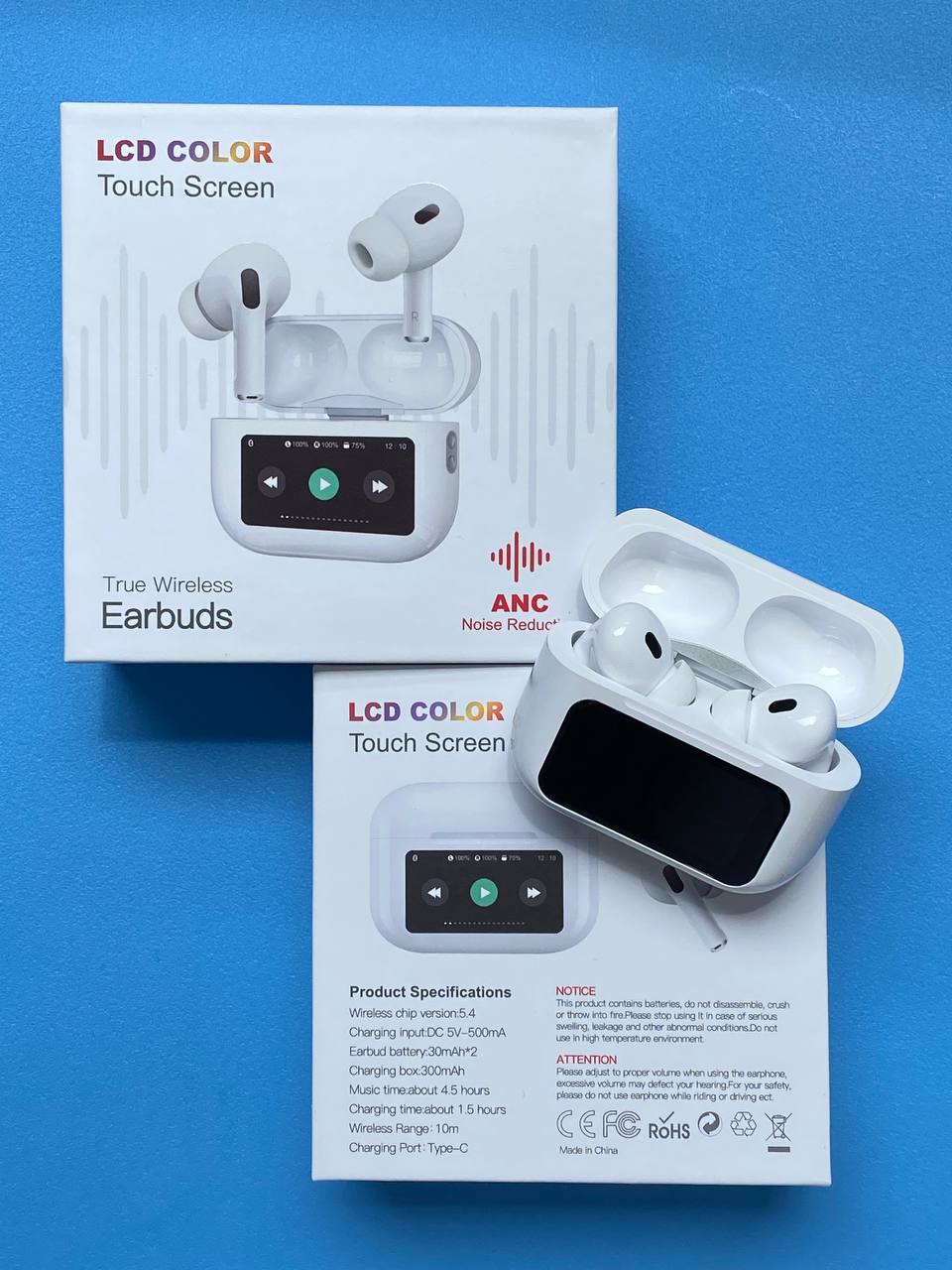 Miniatura 2 de Audifonos tipo Airpods con pantalla