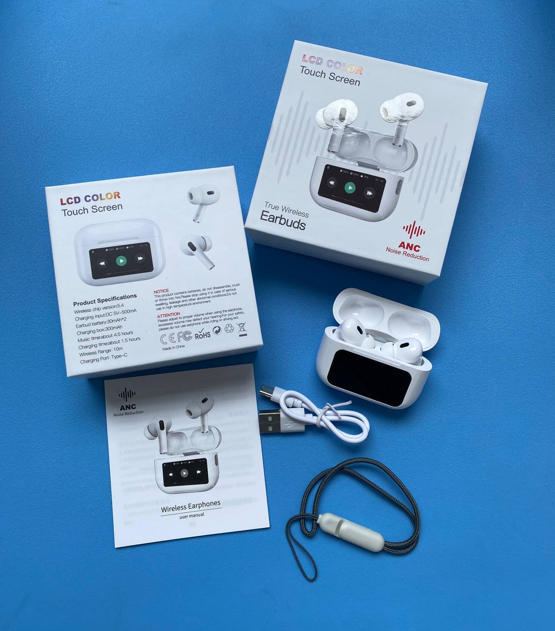 Miniatura 4 de Audifonos tipo Airpods con pantalla