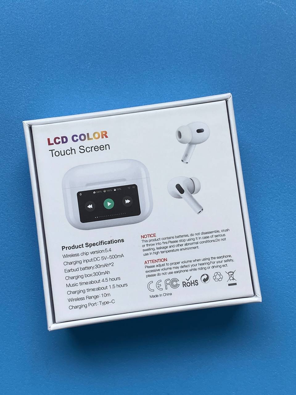 Miniatura 3 de Audifonos tipo Airpods con pantalla