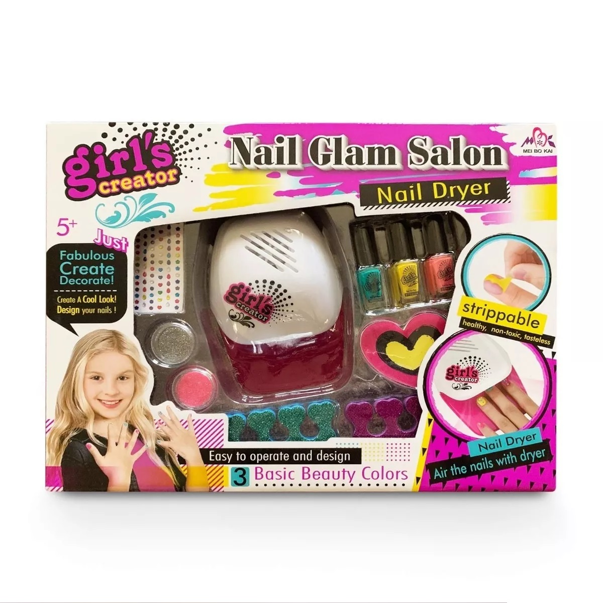 Miniatura 2 de Kit manicure infantil completo juguete