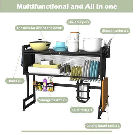 Miniatura 4 de Escurridor de platos en Acero Inoxidable