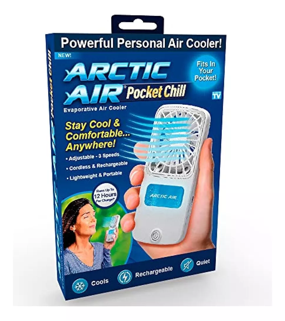 Ventilador Personal De Mano Recargable
