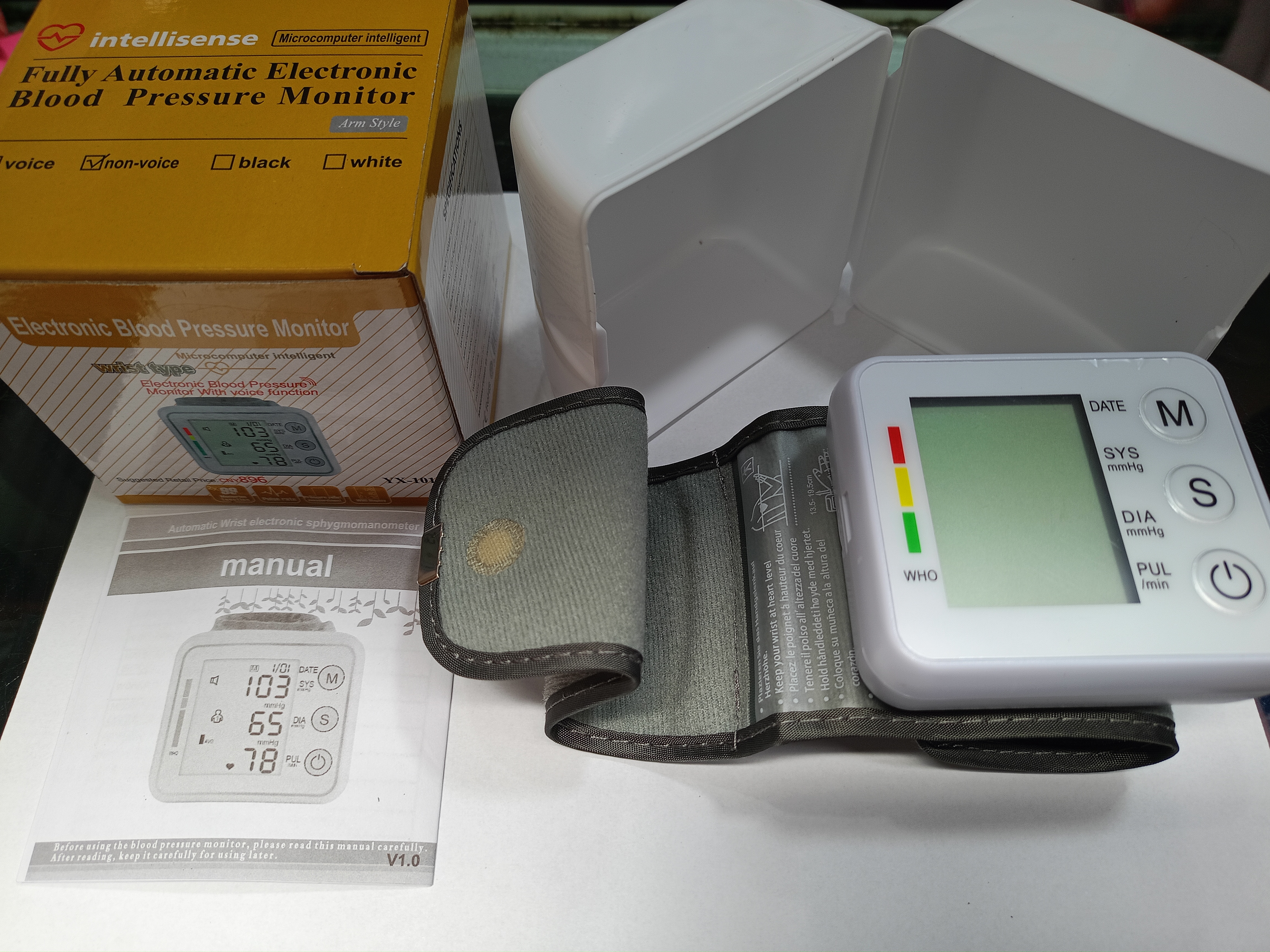 Tensiometro digital para muñeca