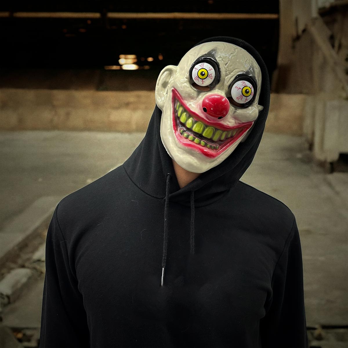 Miniatura 4 de Mascara Payaso Asesino Halloween OF-1380