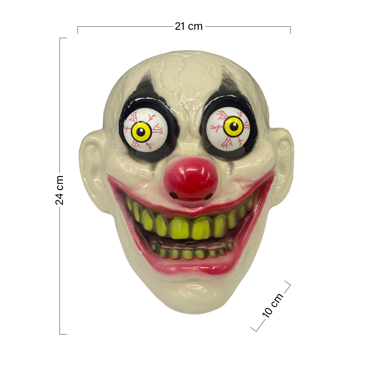 Mascara Payaso Asesino Halloween OF-1380