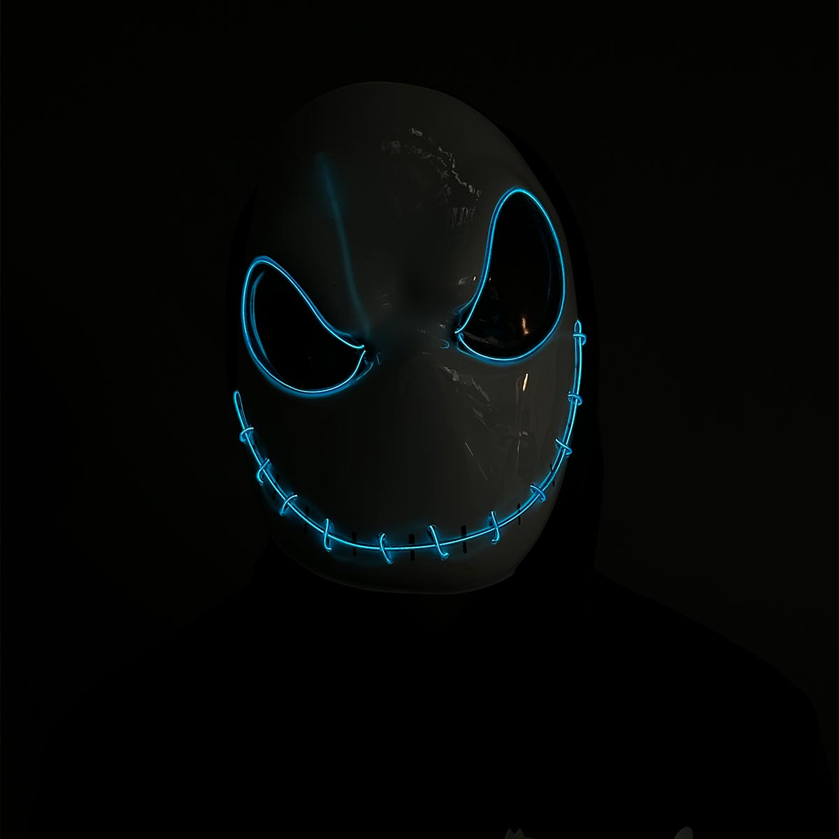 Miniatura 2 de Mascara Jack Luz Neon Halloween OF-1460