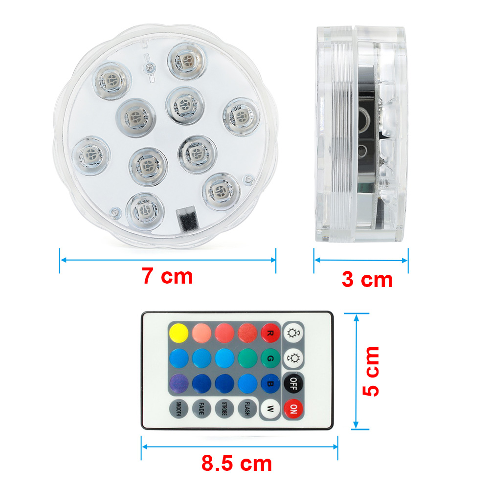 Luz LED Sumergibles Agua ZTX-015