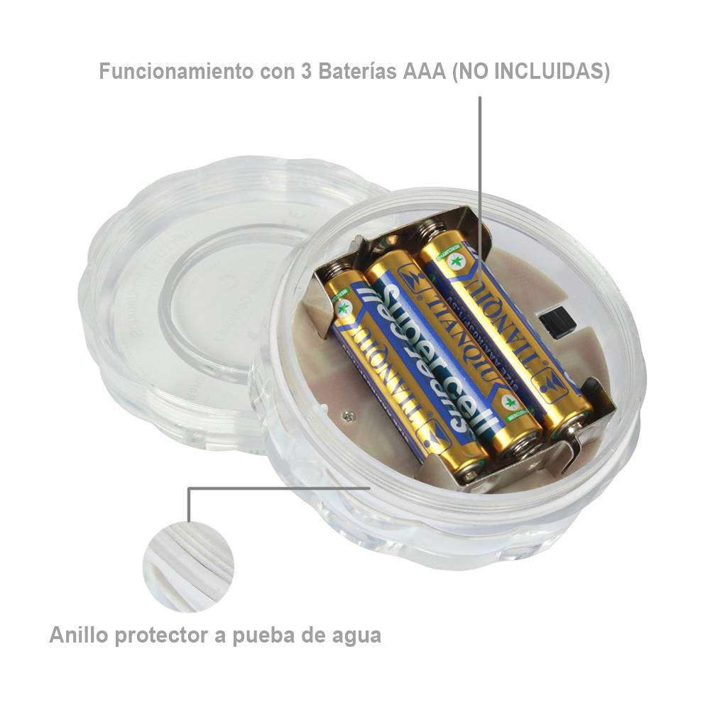 Miniatura 5 de Luz LED Sumergibles Agua ZTX-015