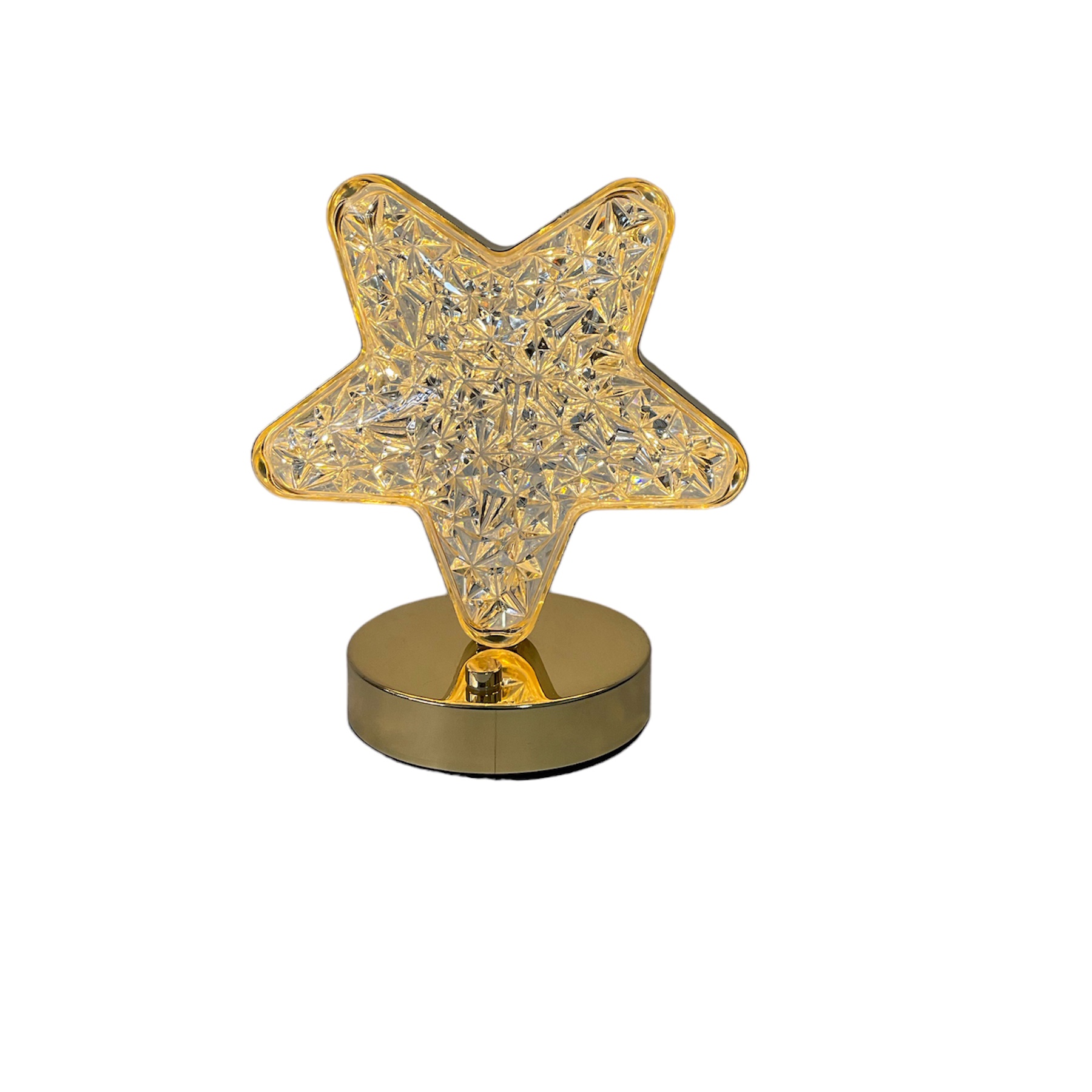 Lampara de mesa diseño estrella