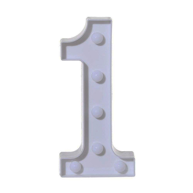 Miniatura 4 de Numeros Luz Led Lampara NLL00-DCM