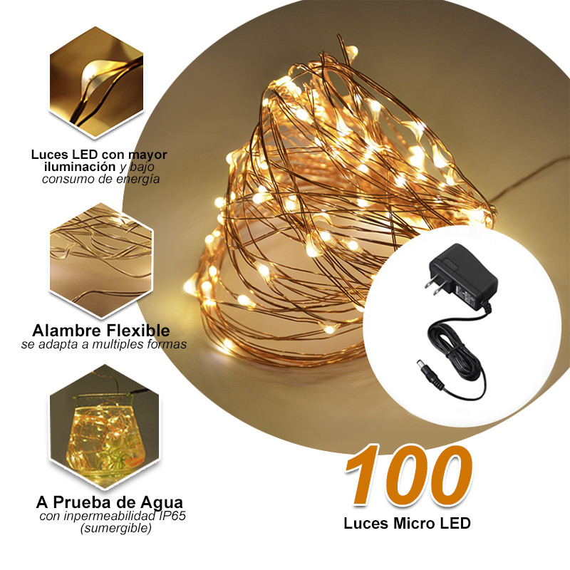 Luces Micro Led Decoracion Luz 1540CN