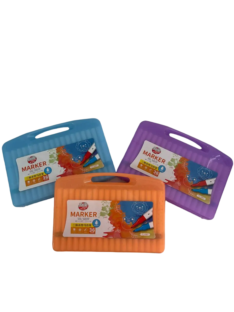 MARCADORES DOBLE PUNTA x36 UND FL8987-36