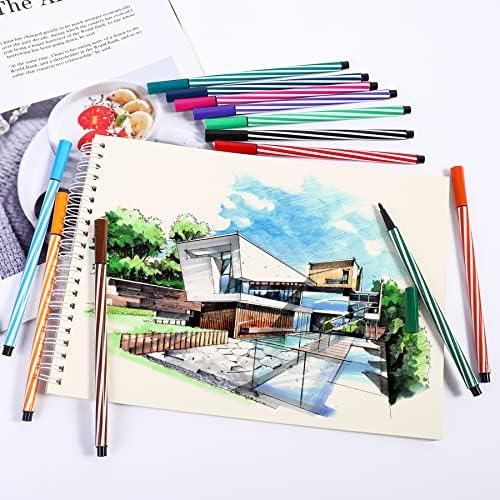PLUMONES DE COLORES x12 JD-051