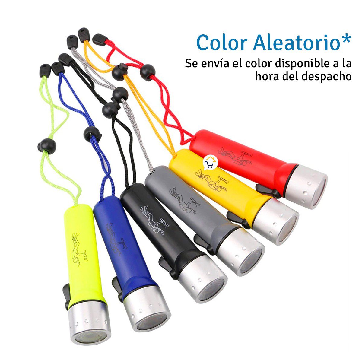 Miniatura 5 de Linterna Acuatica Buceo Sumergible 5108