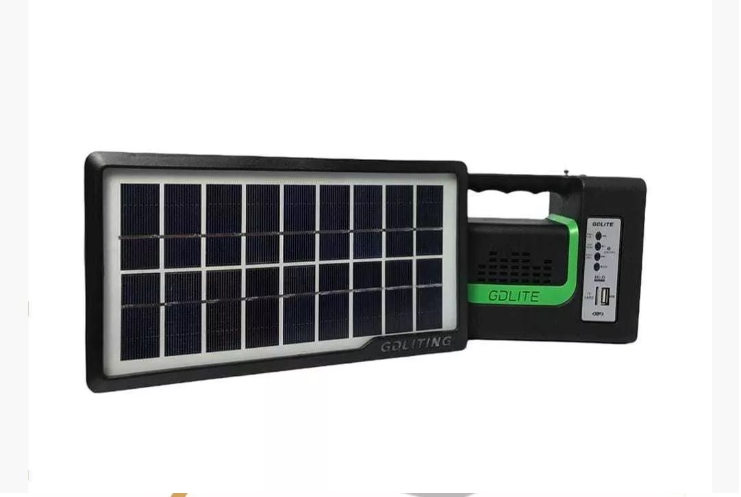 Miniatura 2 de Kit Panel Solar 3 Bombillos Radio GD10