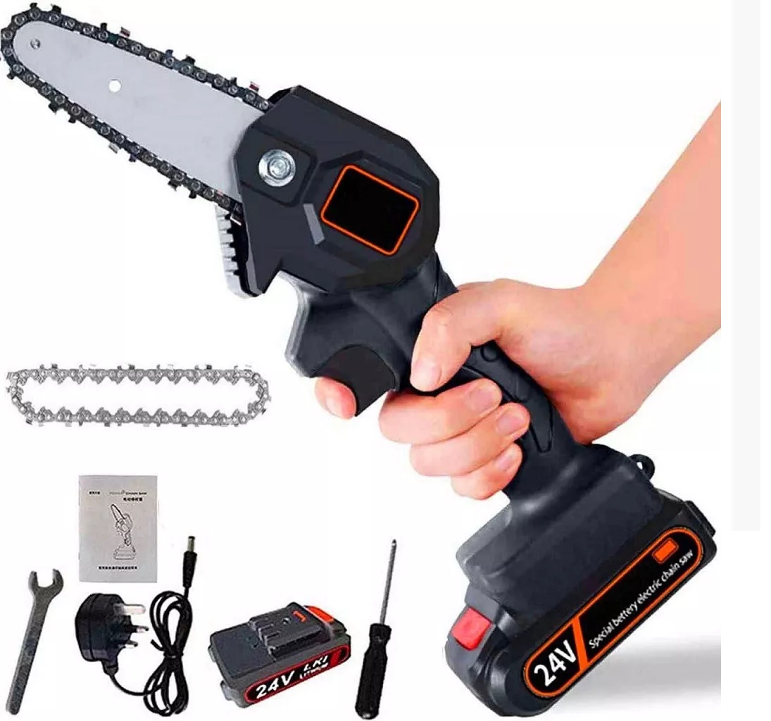 Miniatura 2 de Mini Motosierra De Mano Portátil Recarga