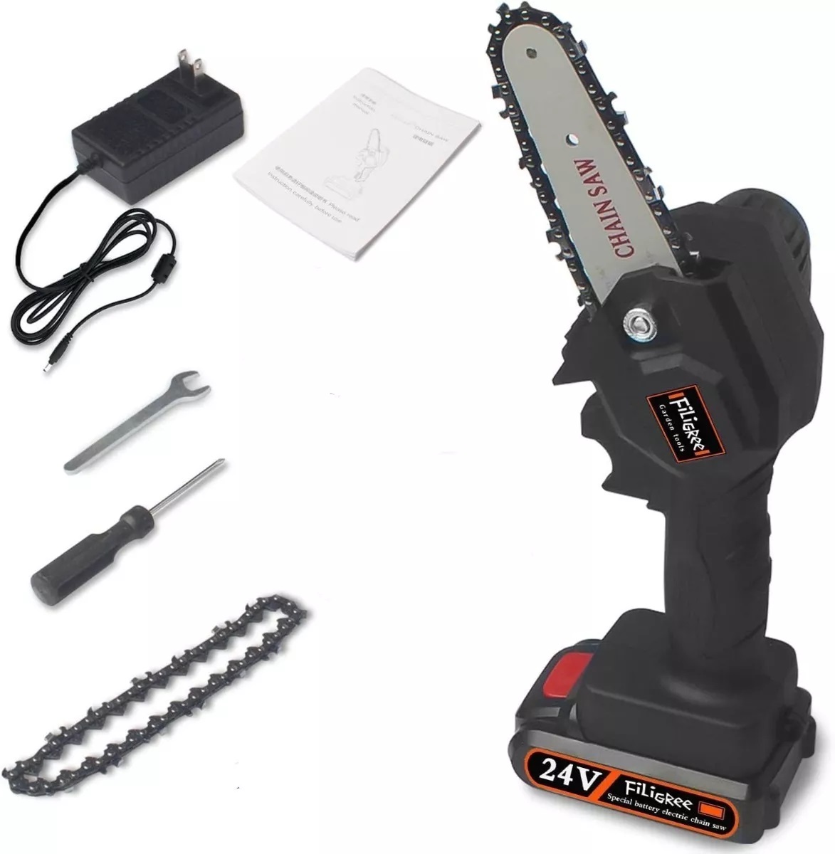 Miniatura 4 de Mini Motosierra De Mano Portátil Recarga