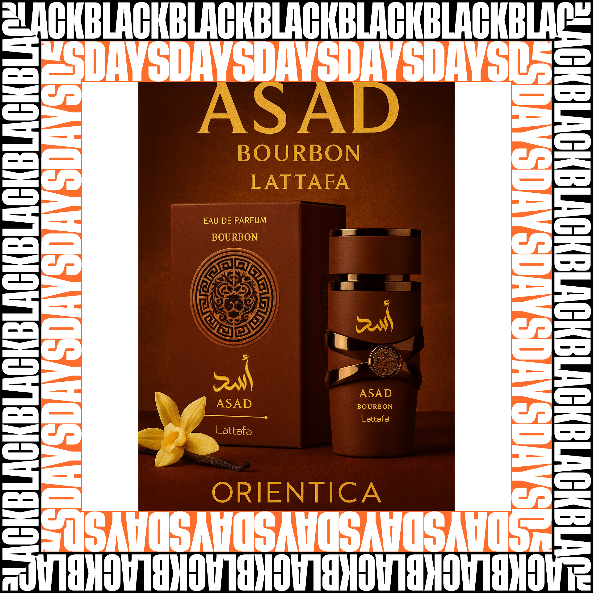 ASAD BOURBON LATTAFA BLACK DAYS