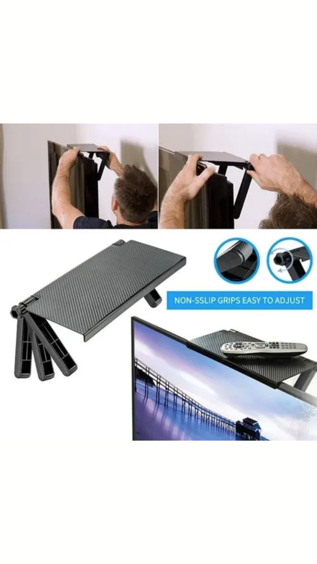 Miniatura 2 de Base Plegable Estante Soporte Para TDT