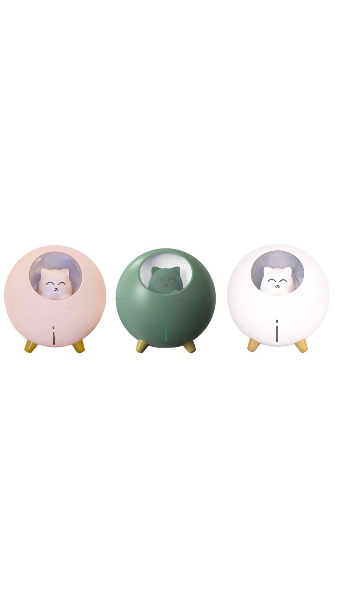 Humidificador Planeta De Gato 220ml