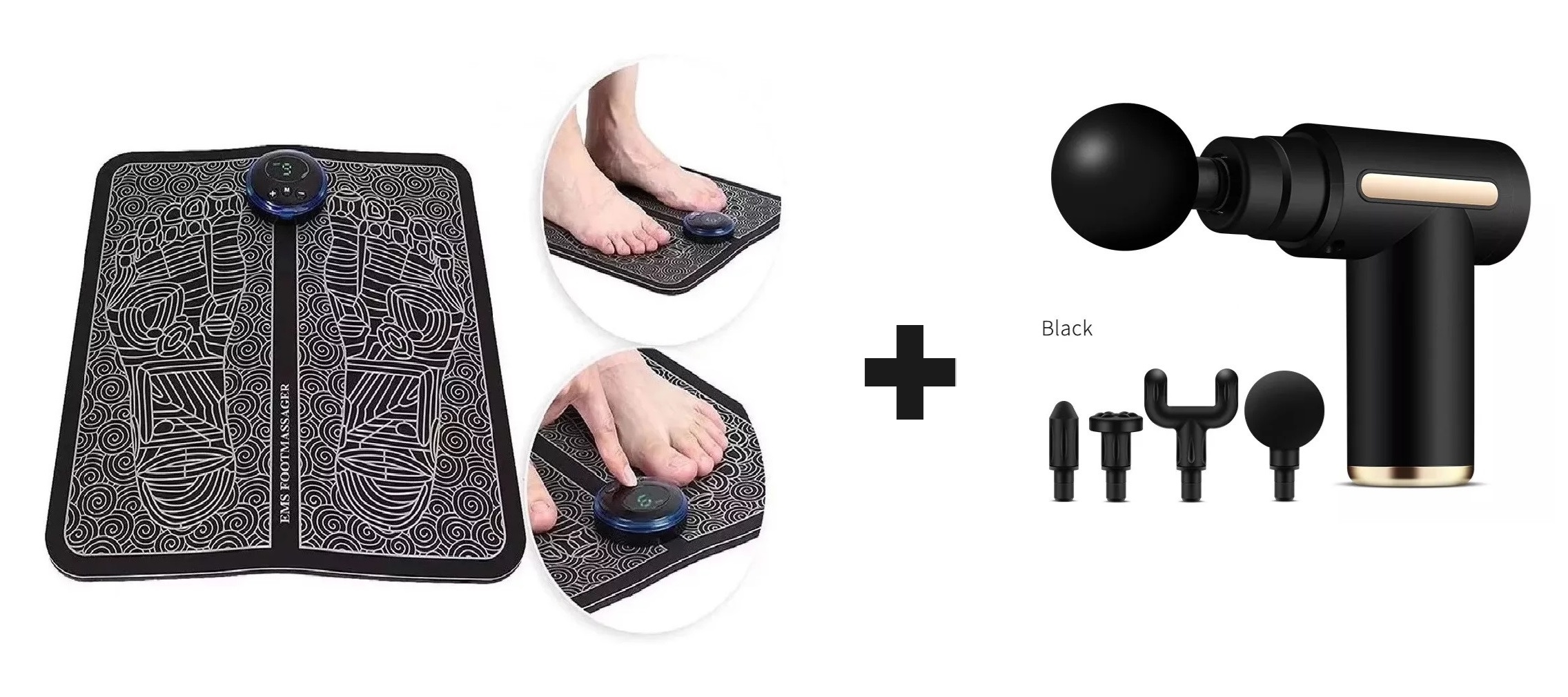 Miniatura 3 de Pistola De Masajeador+ Tapete Electroest