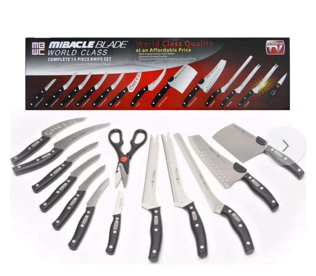 SET CUCCHILLOS 13 PIEZAS