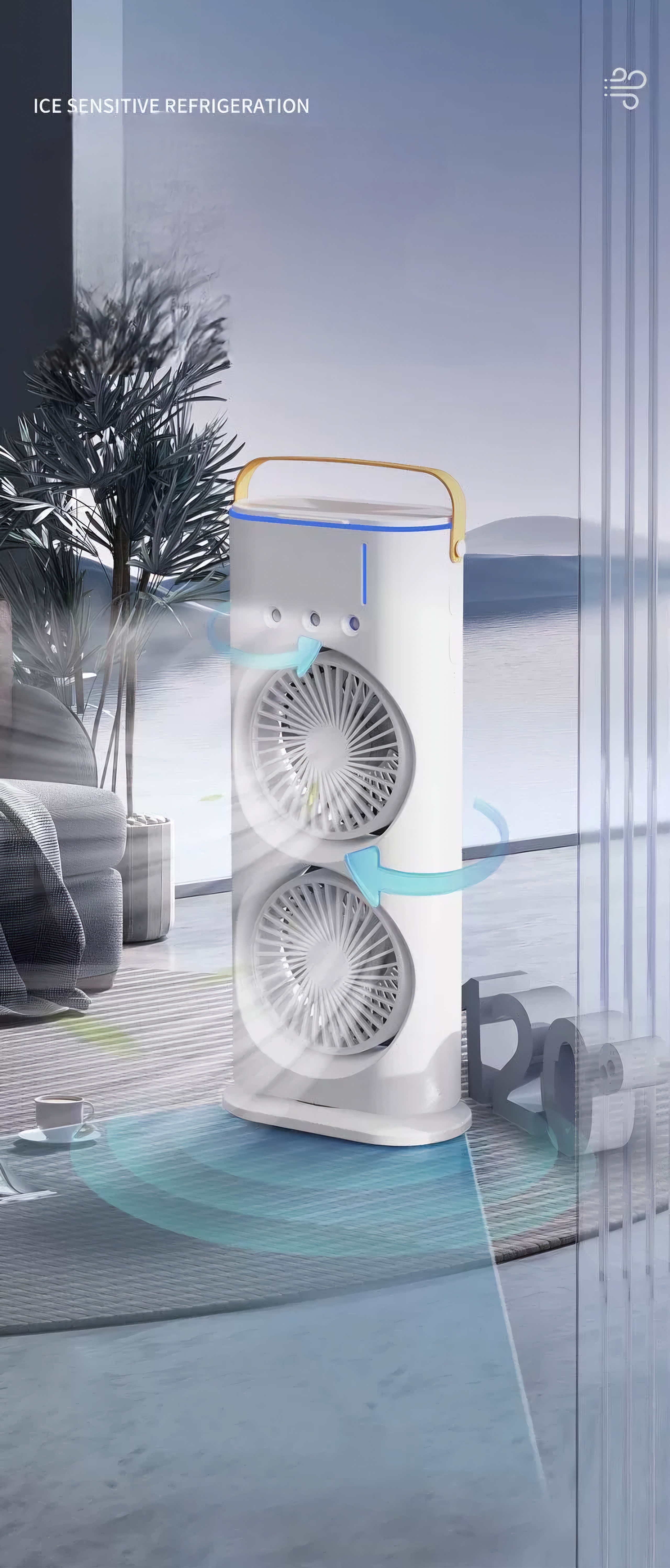 Miniatura 5 de VENTILADOR DOBLE CON ROTACIÓN