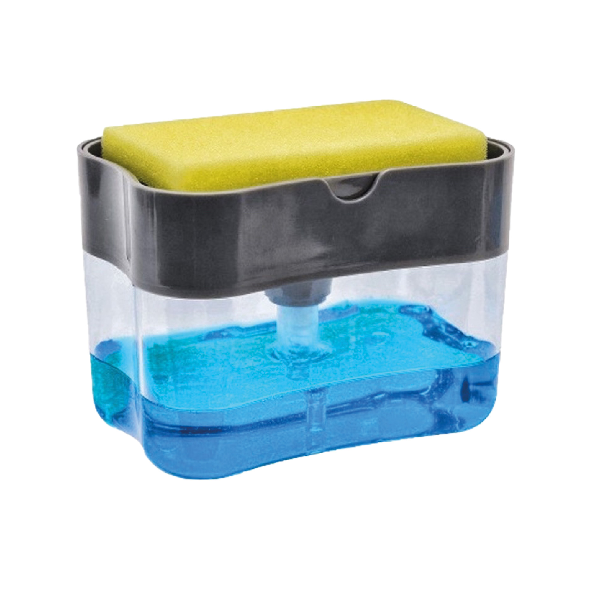 Dispensador de jabón lavaloza con esponj