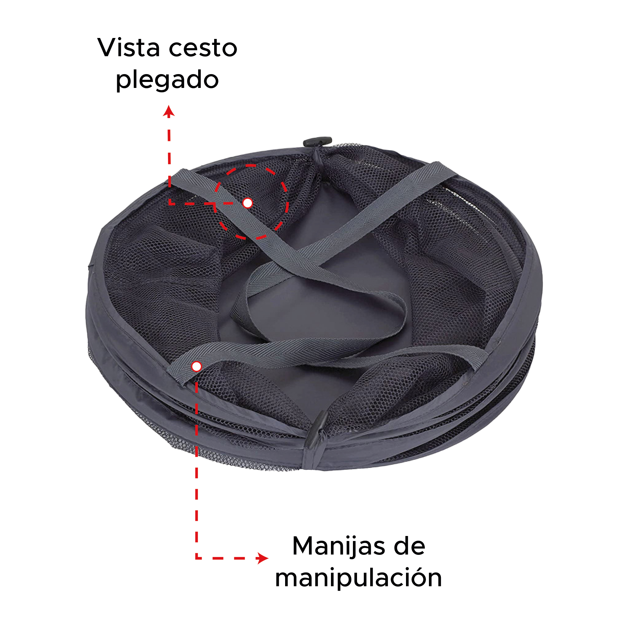 Miniatura 3 de Cesto plegable