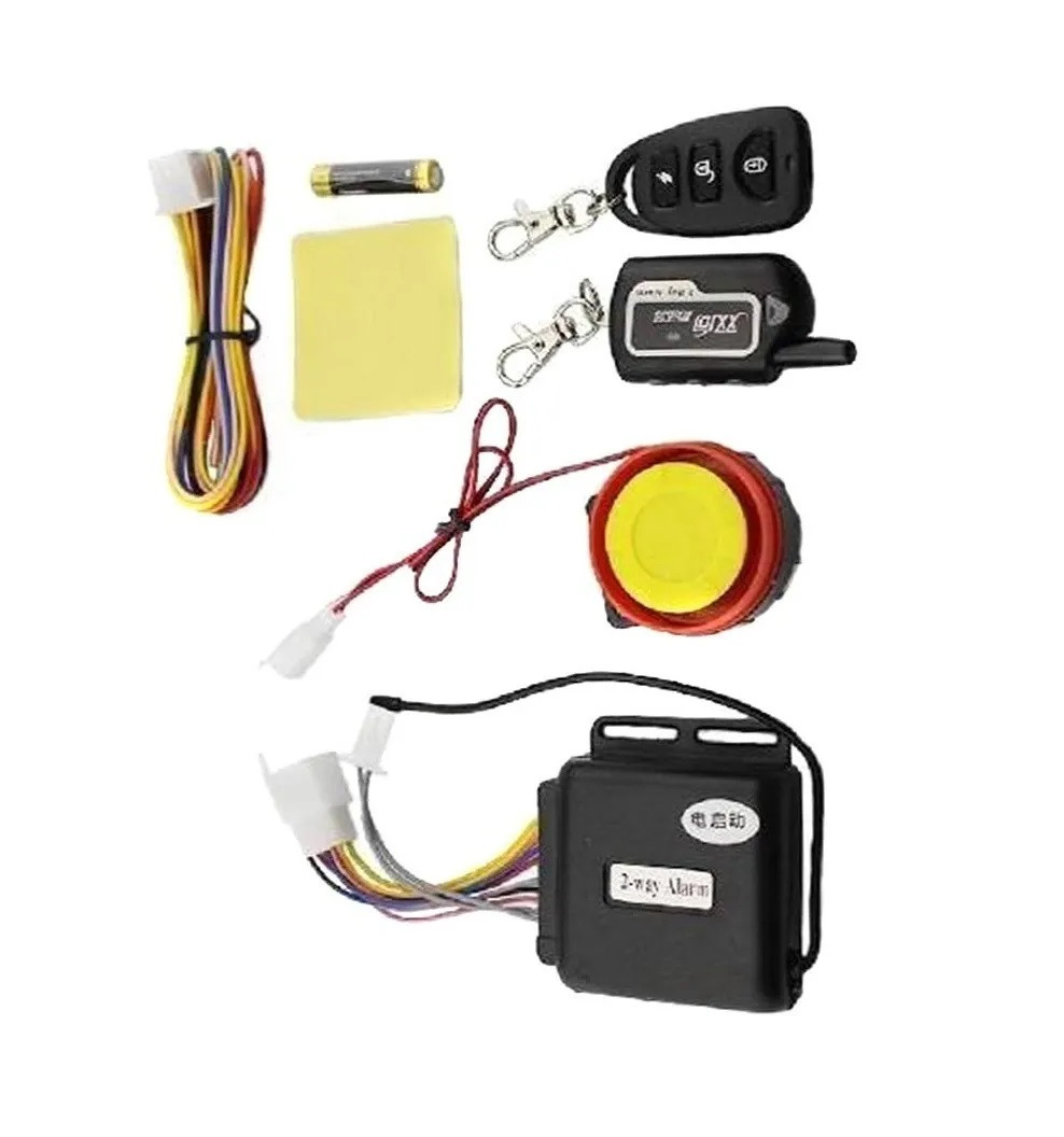 Alarma Doble Vía Moto Encendido A Distan